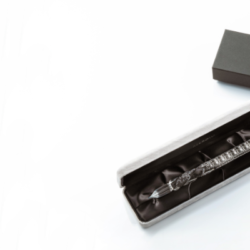 江戸切子ガラスペン 菊繋ぎ文 - MAROW